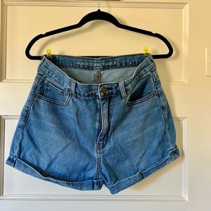 American Eagle Outfitters Women's Classic Blue Jean Shorts